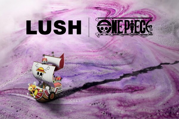 「LUSH」×「ONE PIECE」コラボから、「悪魔の実」バスボム、“ルフィの麦わら”バブルバー、“海賊旗”ノットラップが発売！ オリジナル動画も公開中