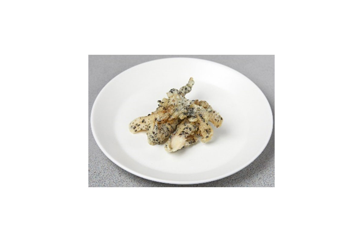 goma to プレート／￥1,800（税込み）の、舞茸のフリット