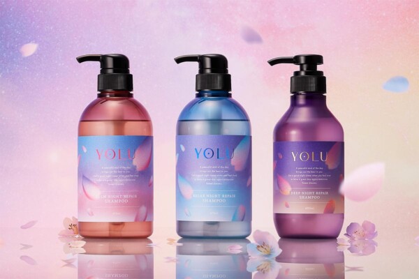 夜間美容ブランド「YOLU」から、幻想的な夜桜をイメージした「サクラ ナイトリペアシリーズ」が登場！　夜桜香る、美しく潤う髪へ