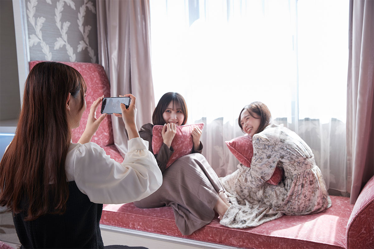 フレンチガーリーな客室（イメージ）