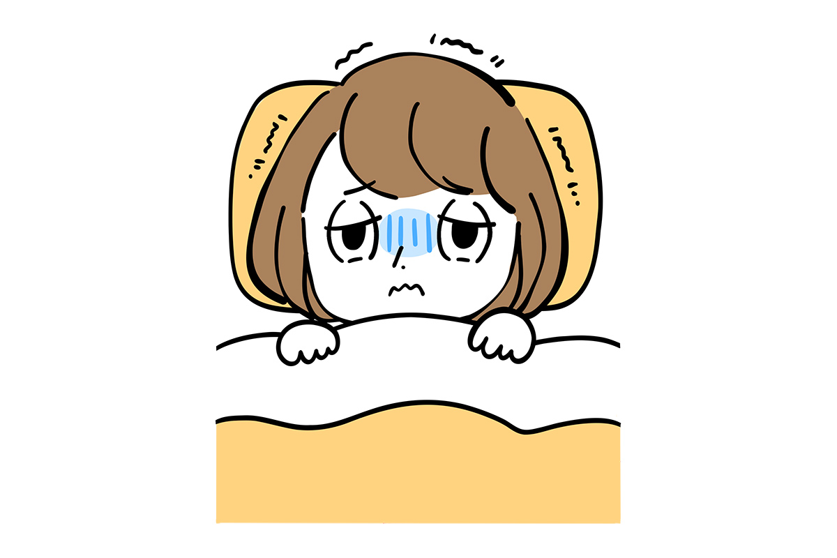 毛布は掛布団の上が基本?