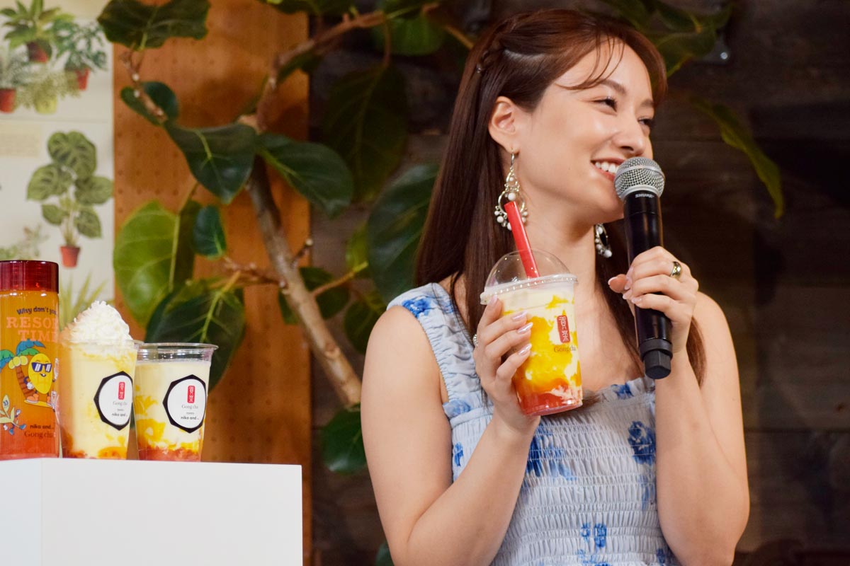 谷まりあさん、イベントでトークを繰り広げる