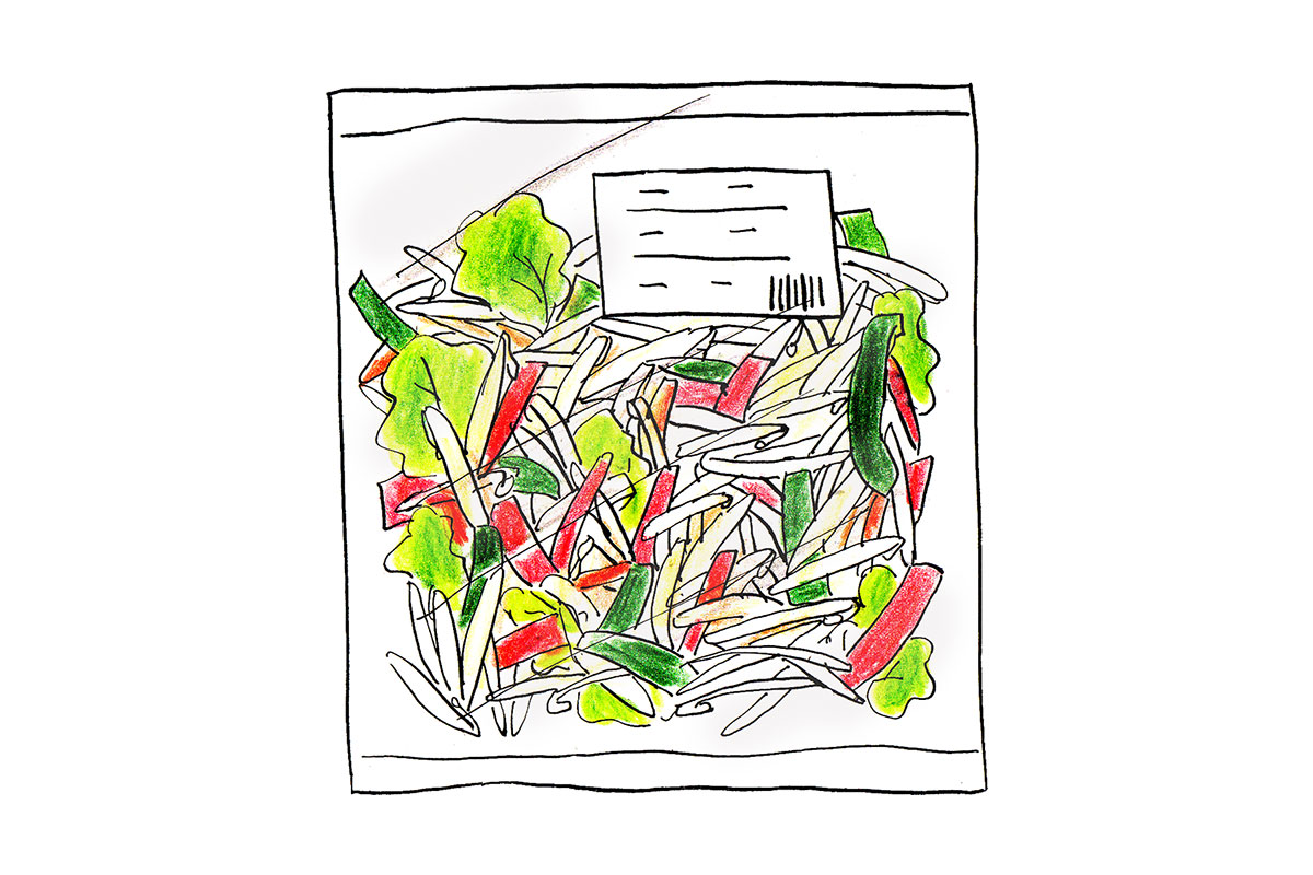 カット野菜のイメージ