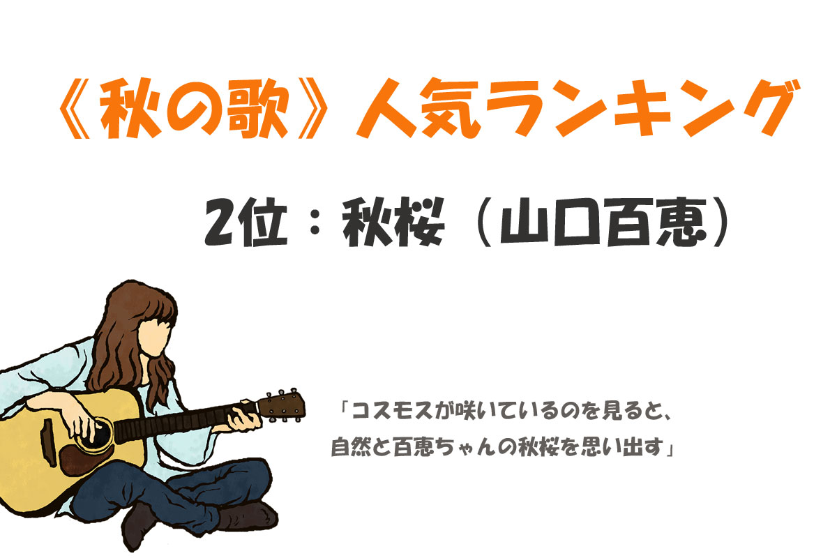 《秋の歌》人気ランキング