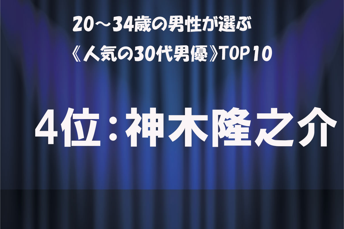 男性TOP10／出典：「タレントパワーランキング supported by DmMiX」