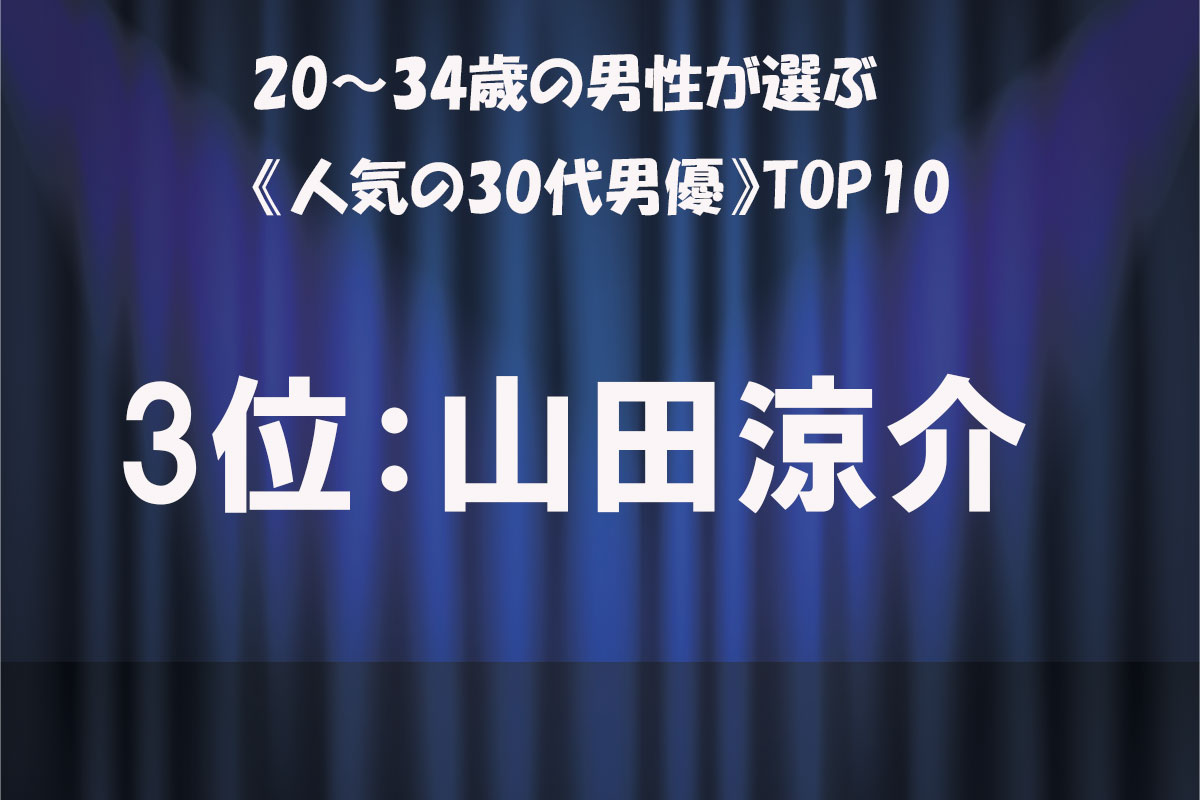 男性TOP10／出典：「タレントパワーランキング supported by DmMiX」