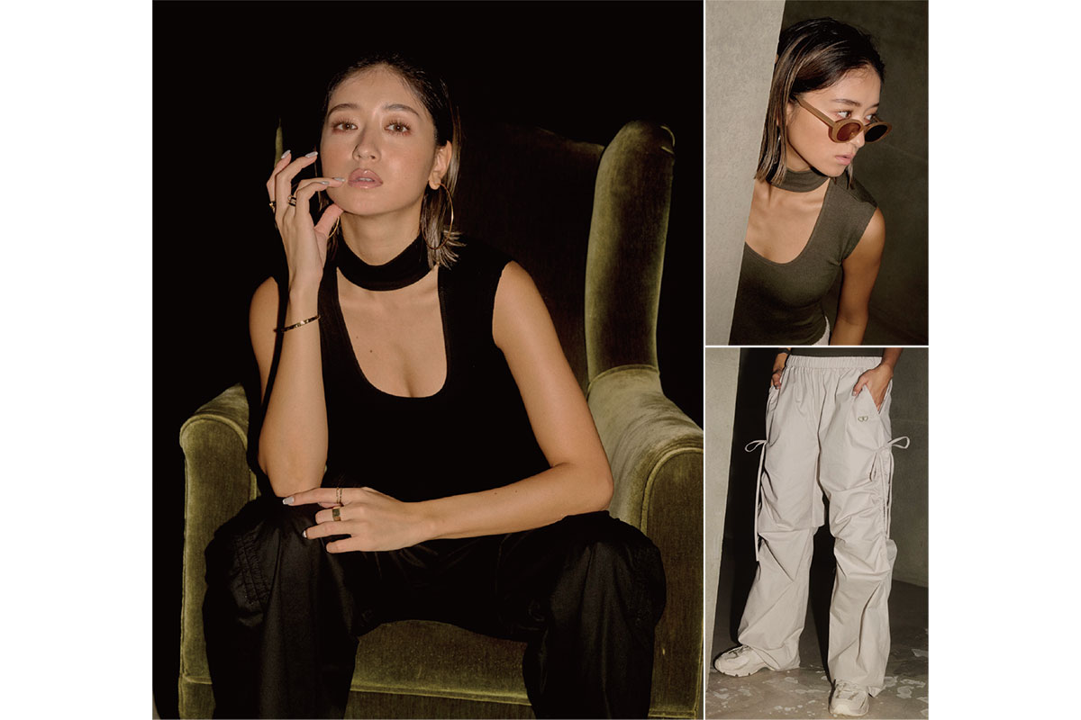 [MIYU IKEDA x ALEXIA STAM]High Neck Bodysuit／￥9,900（税込み）