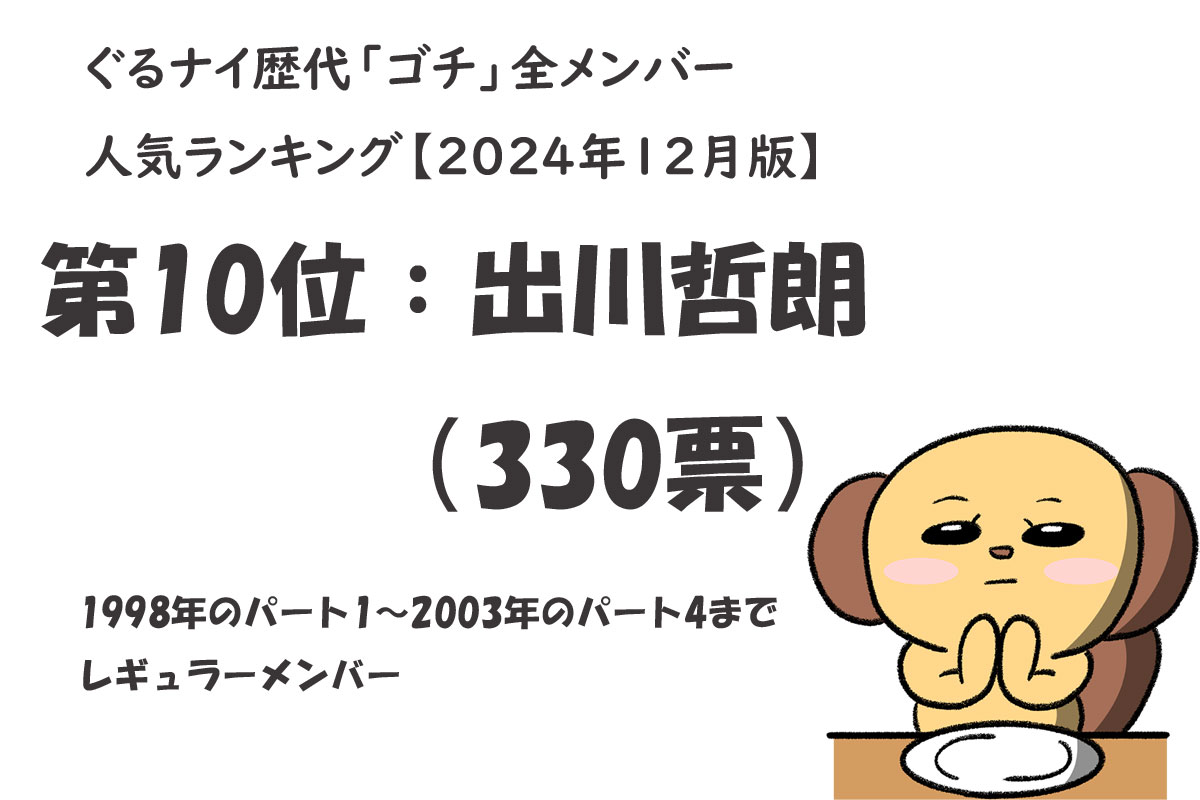 歴代“ゴチ”メンバー人気トップ10／出典元：ランキングー！