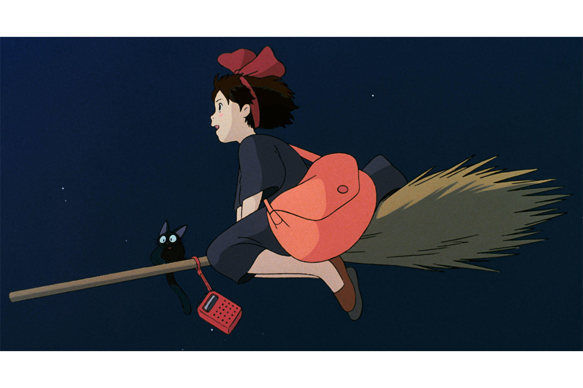 第5位：「魔女の宅急便」1989年（704票）／（C） 1989 Eiko Kadono/Hayao Miyazaki/Studio Ghibli, N