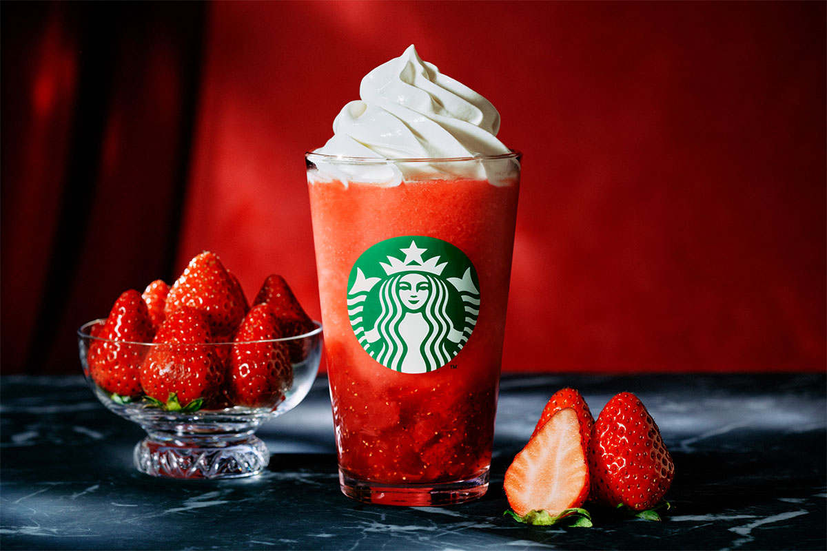 THE 苺 フラペチーノ(Tallサイズのみ)/お持ち帰り:¥707、店内利用:¥720(税込み)