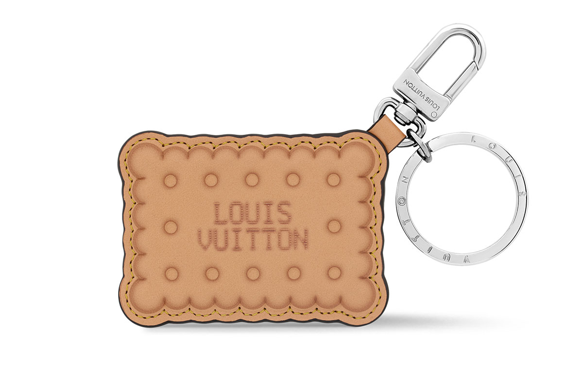 「キーホルダー&バッグチャーム・LV ビスケット」