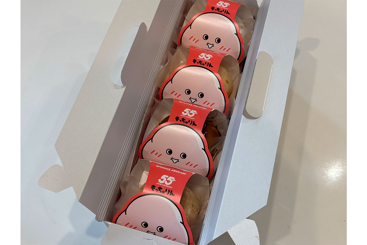 　新商品「もっちゅりん」パッケージもかわいい！