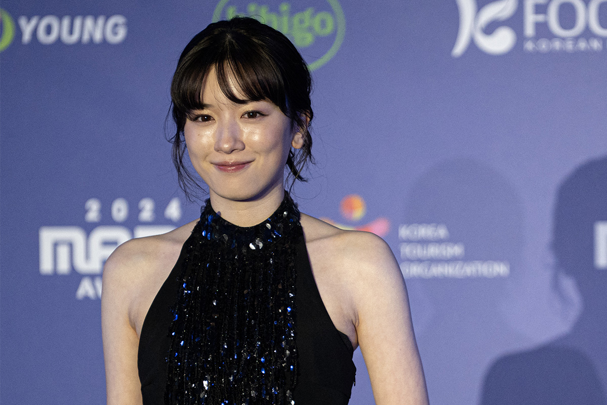 永野芽郁さん（2024年11月23日、AFP＝時事）