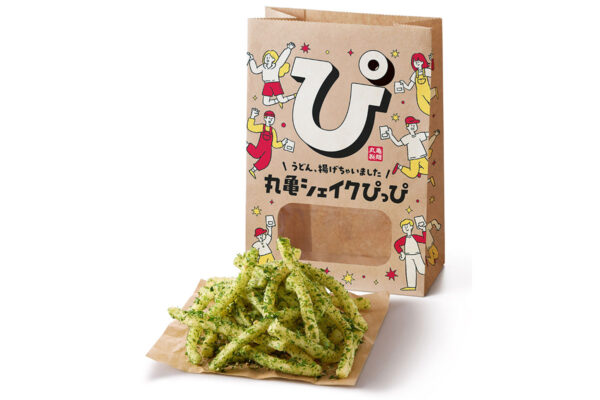 サックサクの食感が楽しい【丸亀シェイクぴっぴ】デビュー！“うどんスナック”（全3種）