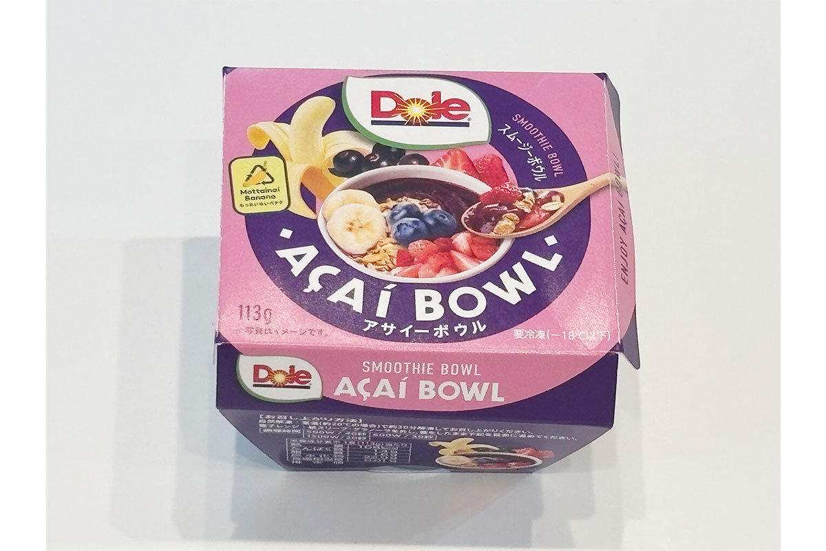 Dole アサイーボウル/¥497(税込み)