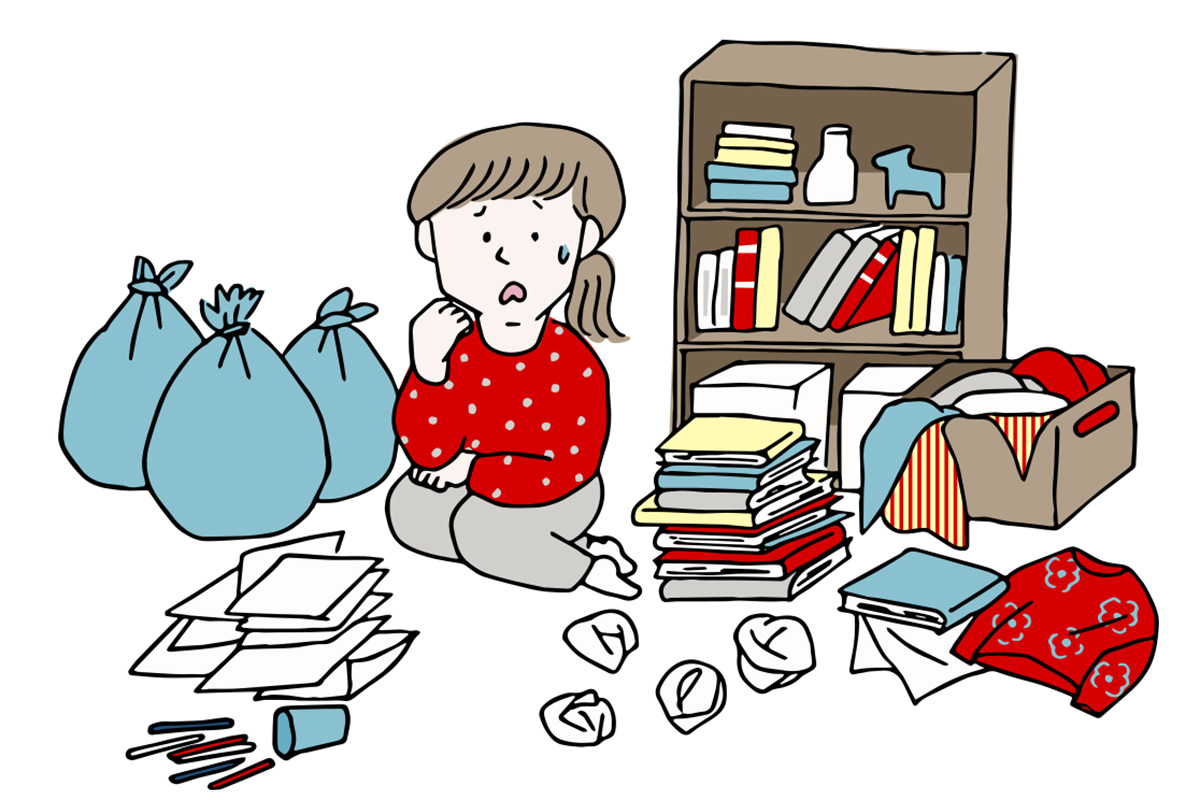 きれいな部屋で穏やかに暮らしたい……